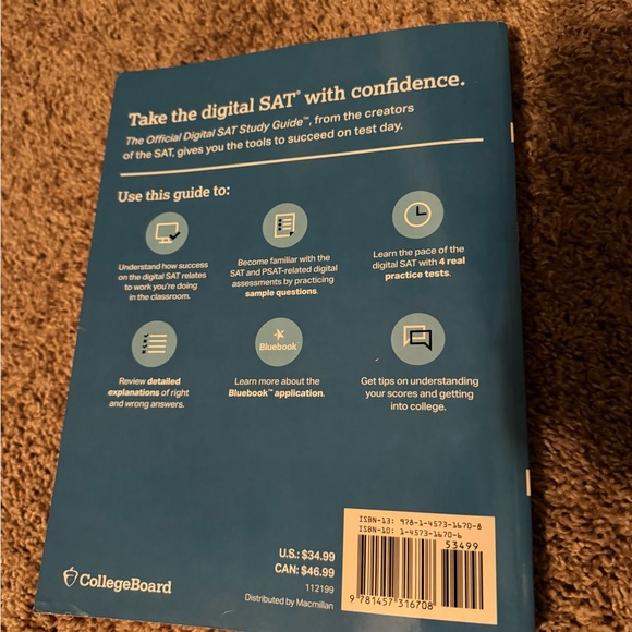Official Digital SAT Study Guide - Picture 2 of 3
